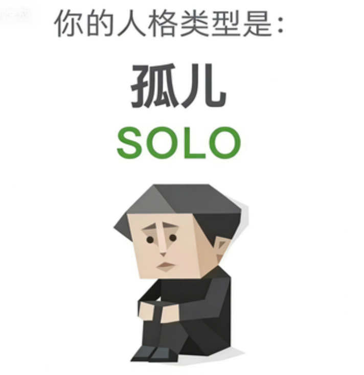 SOLO SBTI 人格图